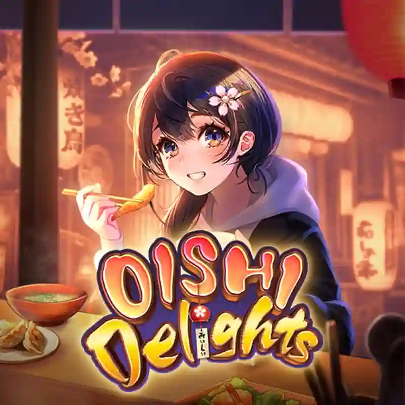 Oishi Delights slot game onfire